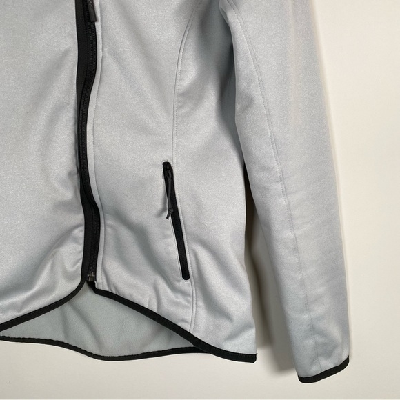 The North Face Arcata Hoodie Fleece Lined Off Center Zip Up Jacket Coat Small - Picture 3 of 6